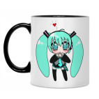 Кружка двухцветная