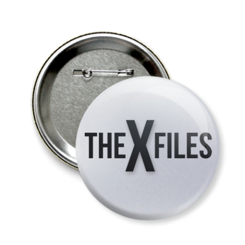 Значок 58мм The X Files