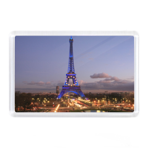 Магнит с принтом Париж, Франция