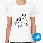 Женская спортивная футболка