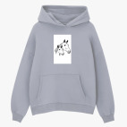 Толстовка худи оверсайз