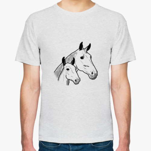 Футболка Лошади