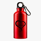 Металлическая бутылка 400 мл UV-DTF