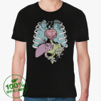 Мужская футболка органик