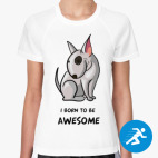 Женская спортивная футболка