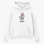 Толстовка худи оверсайз