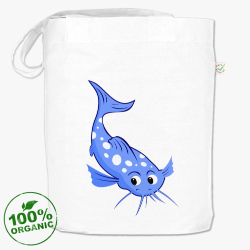 Сумка шоппер с принтом Сомик