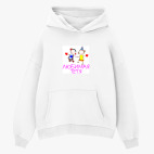 Толстовка худи оверсайз