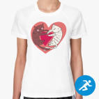 Женская спортивная футболка