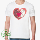 Мужская футболка органик