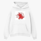 Толстовка худи оверсайз