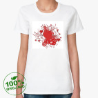 Женская футболка органик