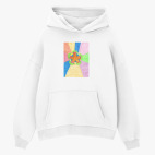 Толстовка худи оверсайз