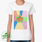 Женская футболка органик