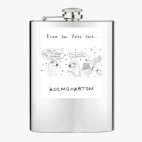 Фляжка стальная