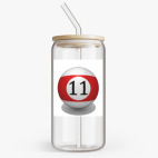 Банка с бамбуковой крышкой