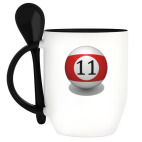 Кружка с ложкой