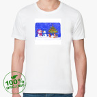 Мужская футболка органик