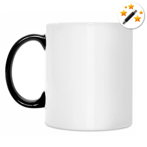 Кружка-хамелеон с принтом Аффирмация