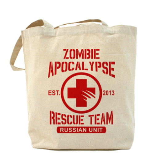 Сумка шоппер Zombie Apocalypse Rescue Team