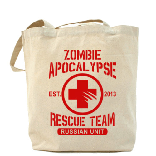 Сумка шоппер Zombie Apocalypse Rescue Team
