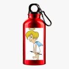 Металлическая бутылка 400 мл UV-DTF