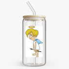 Банка с бамбуковой крышкой