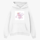 Толстовка худи оверсайз