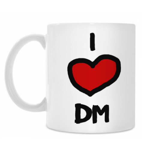 Кружка с принтом Depeche Mode