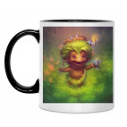 Кружка двухцветная