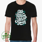 Мужская футболка органик