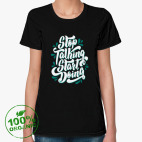 Женская футболка органик