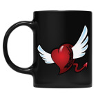 Кружка цветная UV-DTF