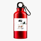 Металлическая бутылка 400 мл UV-DTF