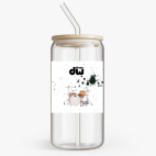 Банка с бамбуковой крышкой