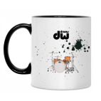 Кружка двухцветная