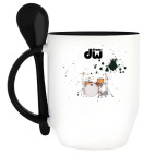 Кружка с ложкой