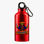 Металлическая бутылка 400 мл UV-DTF