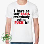 Мужская футболка органик