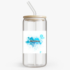 Банка с бамбуковой крышкой