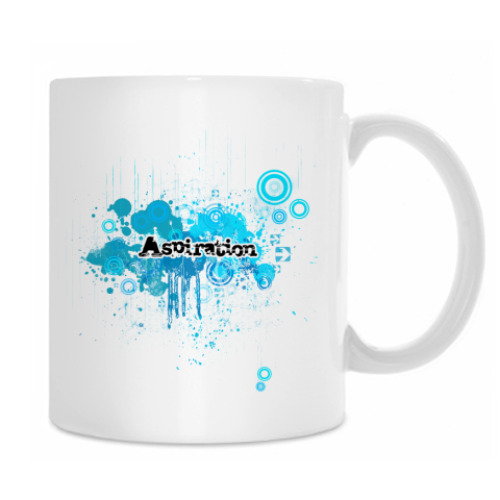 Кружка с принтом Aspiration