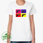 Женская футболка органик