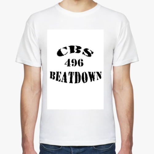 Футболка с принтом CBS