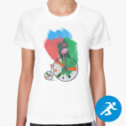 Женская спортивная футболка