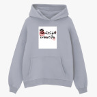 Толстовка худи оверсайз