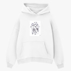 Толстовка худи оверсайз