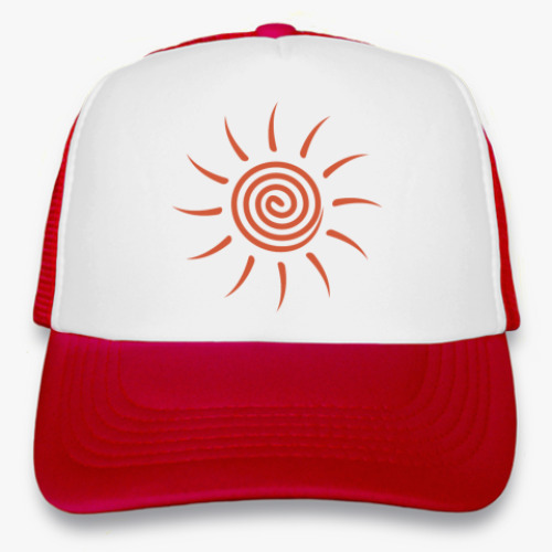 Кепка-тракер с принтом Солнышко