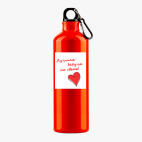 Металлическая бутылка 700 мл UV-DTF