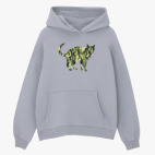 Толстовка худи оверсайз