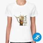 Женская спортивная футболка